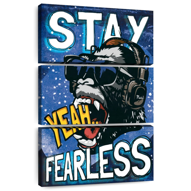 Brampt Fearless Gorilla, 38" H x 24" W