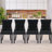 Velvet Dining Chairs, Upholstered High-end Tufted Dining Room Chair with Nailhead Back Ring-981963658-981963657
