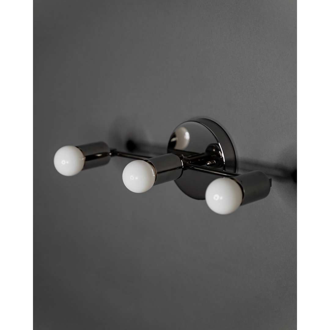 Claramae Solid Brass Armed Sconce Everly Quinn 