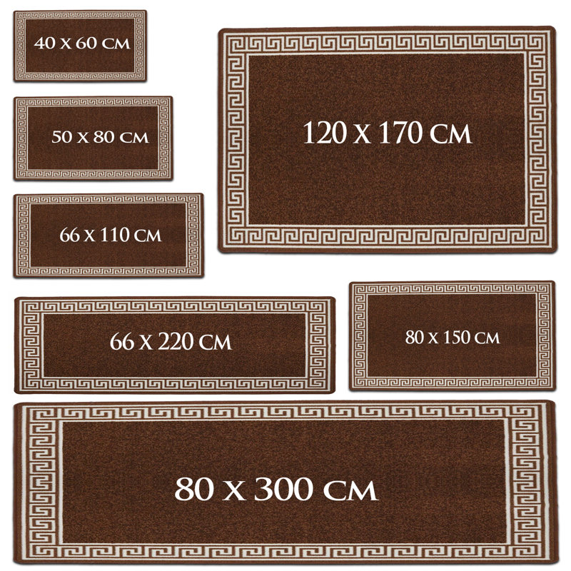 Mabe Indoor / Outdoor Area Rug Set, Runner 80 x 300cm