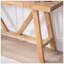 Console en bois de style campagnard Farmhouse