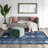 Bodrum Tribal Native Blues Area Rug-50859325