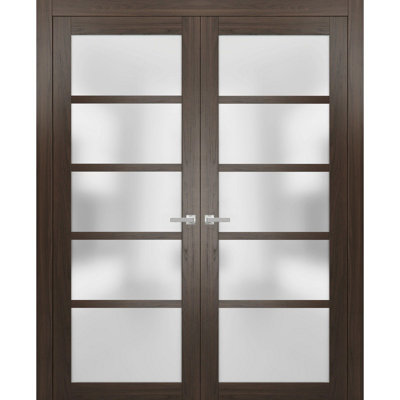 Portes françaises en bois givré Quadro