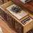 Brown Solid + Manufactured Wood Accent Cabinet-192073881