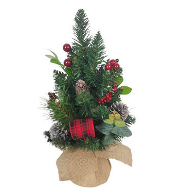 3' Christmas Yuletide Glam Decorated Table Top Tree in Pot, 35