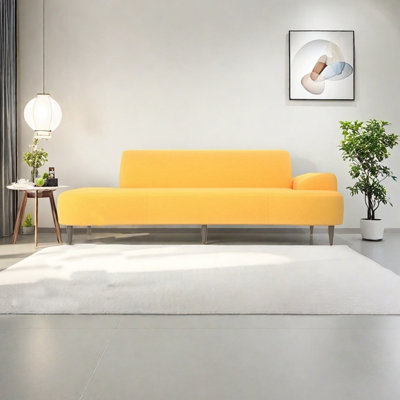 Luxurious minimalist sponge lounge chair