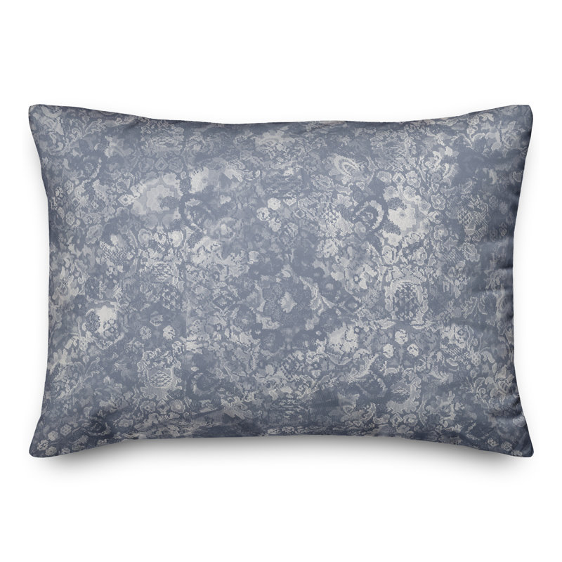  Faded Rectangular Pillow Cover & Insert