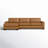 Jonie Genuine Leather 2-Piece Chaise Sectional-92300480-92300493