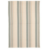 Mystic Stripe Slate Handwoven Indoor/Outdoor Rug