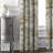 French Countryside Linen Blend Toile Room Darkening Rod Pocket Single Curtain Panel-60500125