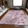 Premium Machine Washable Prisco Plum Rug