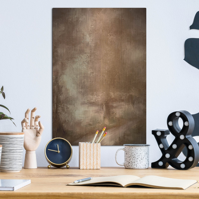 'Antique Landscape' by Ashley Bradley Metal Wall Art, 16" H x 12" W