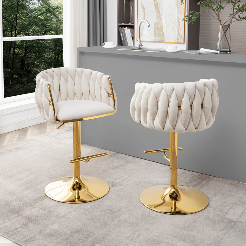 Tabouret Mager, Crème