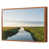 Walnut Single Picture Framed