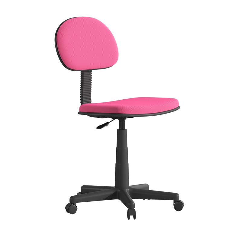 Kaycee Mid Back Task Chair Orren Ellis Upholstery Color: White