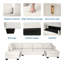 Canapé modulaire 3 pièces Ancell-34458345