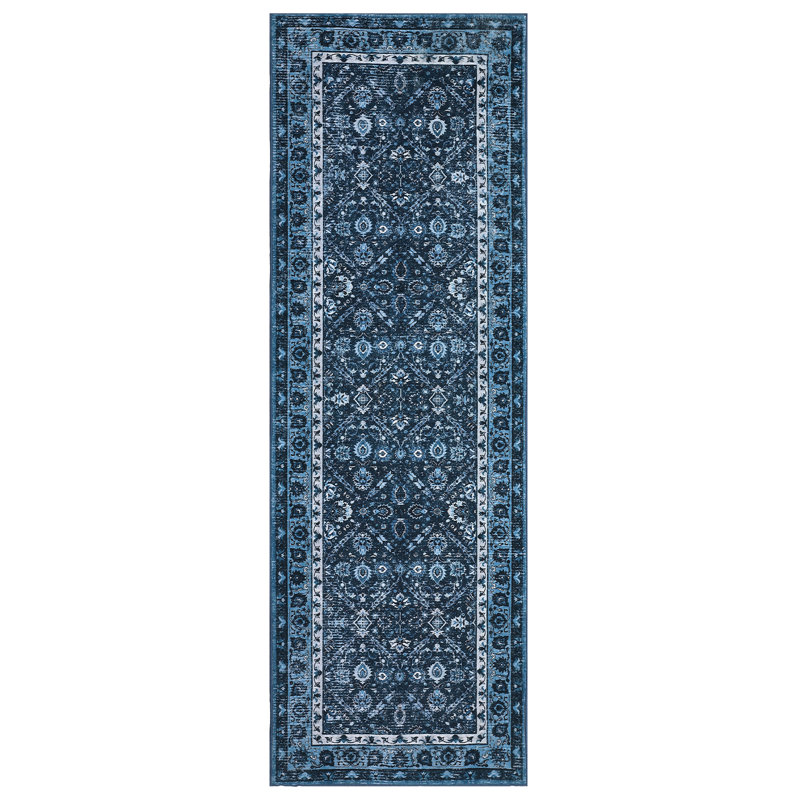 Tapis Basima avec envers antidérapant, Tapis de couloir 2 pi x 6 pi
