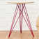 Hudson Solid Wood Top End Table