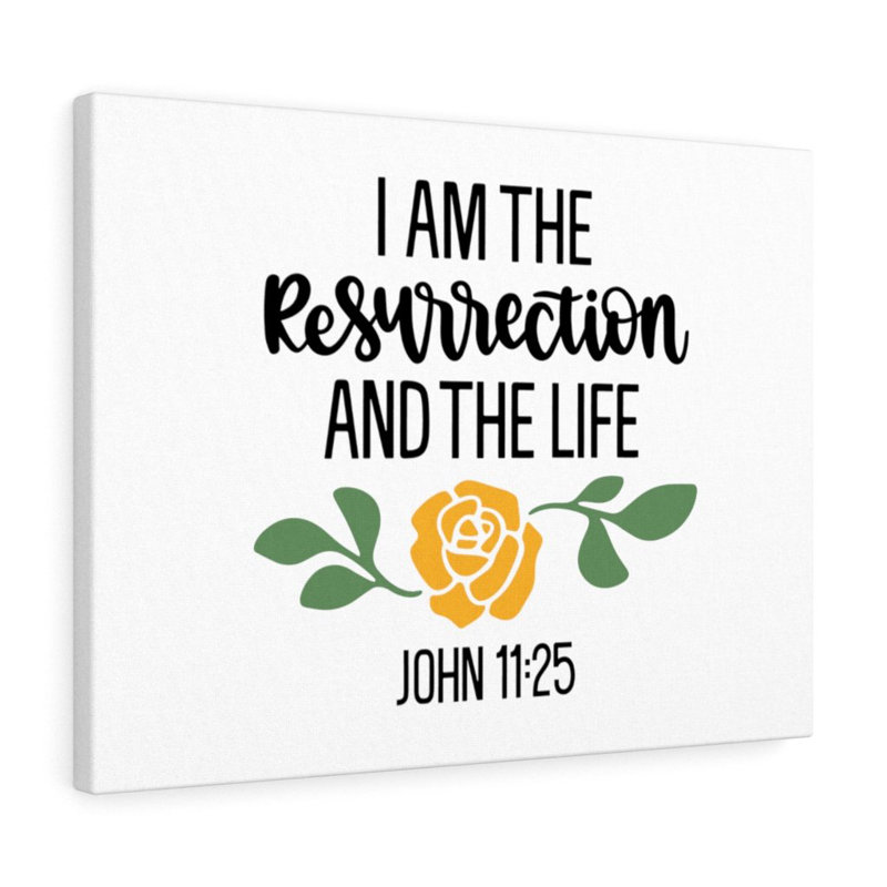 Resurrection - Wrapped Canvas Print, 11" H x 14" W x 1.25" D
