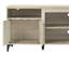 Meuble télé Evander de 70 po de large avec quatre portes de rangement Evander