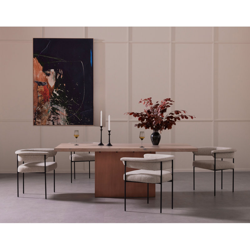 Class Print by Dan Hobday, 50" H x 72" W x 2" D, Natural Framed