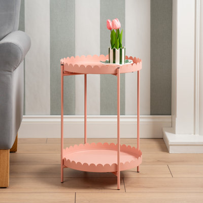 50cm Round Scallop Table