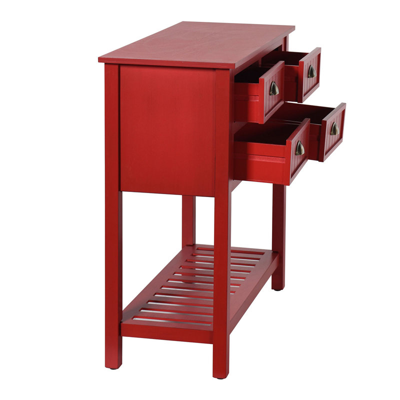 Console Rosemellia, Rouge antique