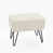 Fausse fourrure aigrette
