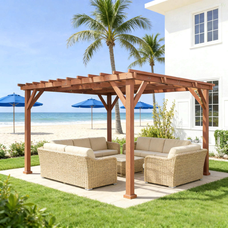 Wooden Pergola,Outdoor Pergola