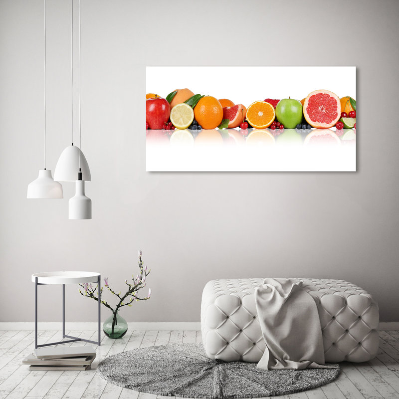 Colourful Fruits - Wrapped Canvas Print