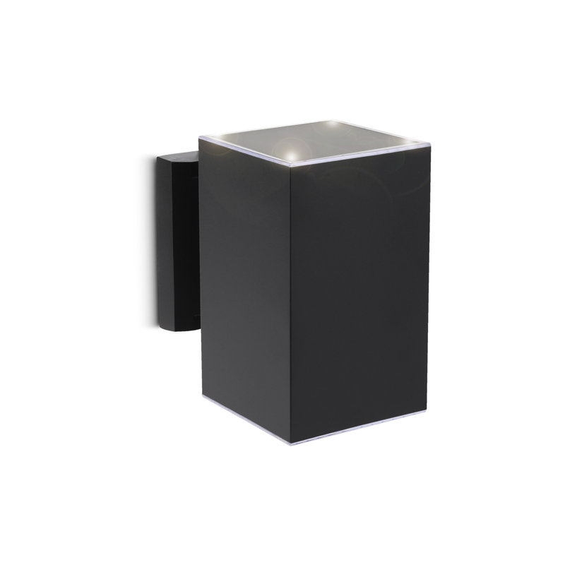Mitsuru Outdoor Aluminum Solar LED Wall Sconce
