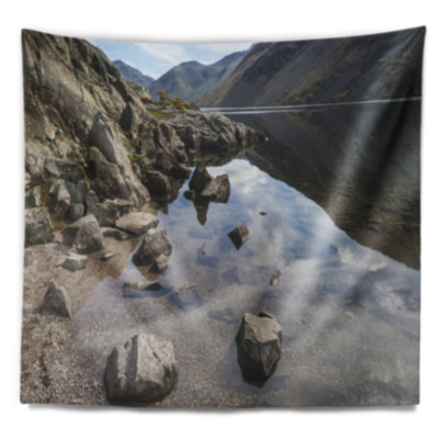 Paysage avec superbe tapisserie