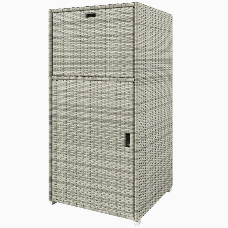 Meuble de rangement dédié près de la piscine, armoire de rangement pour serviettes autoportante