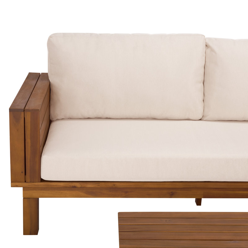 Canapé Napoli, Teak Brown