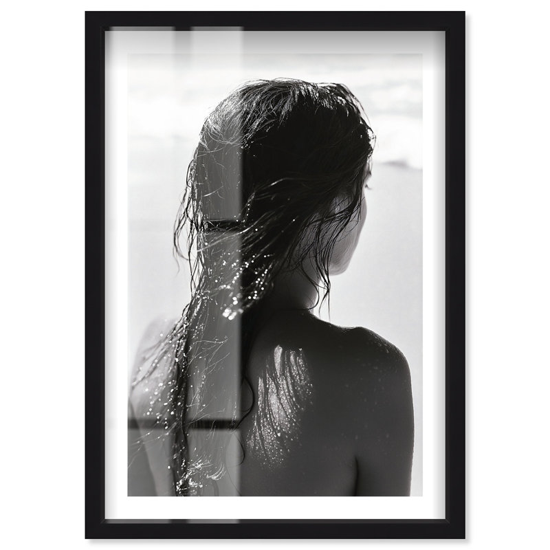 «Ashfall Wet Shadowbox Print» par Notoriart, Noir, H 25 po x l 17 po