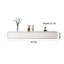 Crédence de rangement 94,5 W Simple White