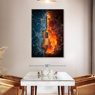 Violon Abarca Water and Fire