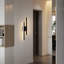 58cm Black Acrylic LED Wall Sconce with Adjustable Light 