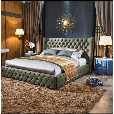 Buckingham Upholstered Ottoman Storage Bed