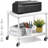 13.78'' H x 16.54'' W Printer Stand with Wheels