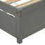 Base de lit simple avec lit gigogne en bois-1106585848