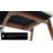 Modern Minimalist Linen Armchair, Solid Wood Legs – Perfect Dining/Office/Accent Chair-318950288