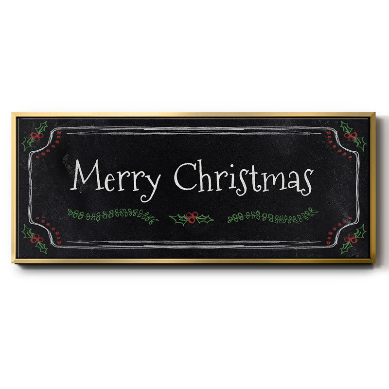 Merry Christmas - Toile encadrée