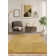 Claverton Cozy Geometric Tufted Yellow Area Rug