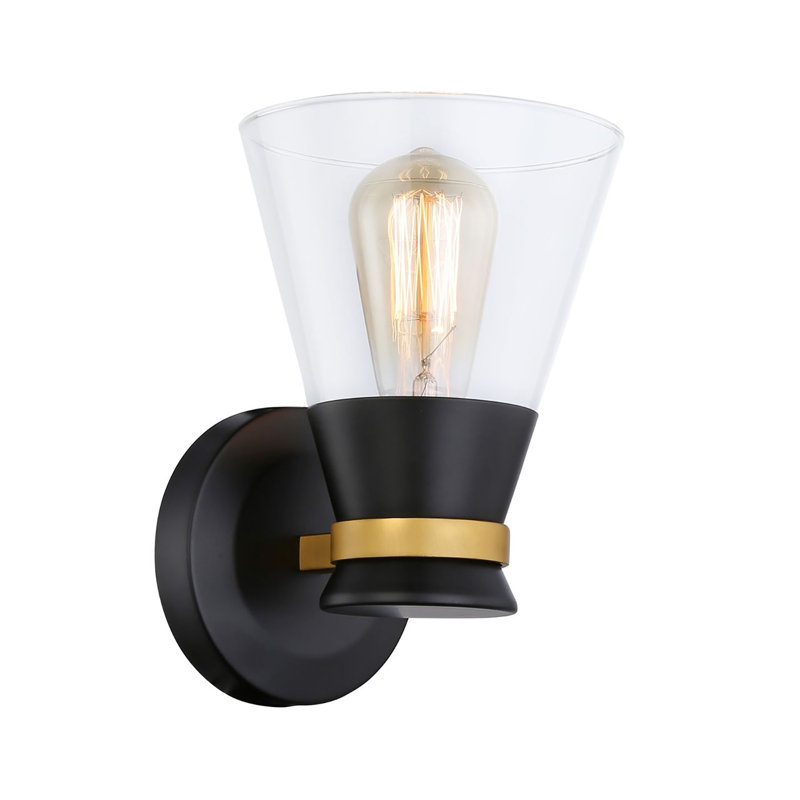 Lureatha Wallchiere, Black/Brushed Brass