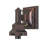 5" Wide Spear Mission Wall Sconce