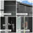 Outdoor Storage Shed 8.2'X 6.2', Metal Garden Shed For Bike, Trash Can, Galvanized Steel Outdoor Storage Cabinet With Lockable Door For Backyard, Patio, Lawn (8.2X6.2Ft, Dark Gray)-124356780-124356783