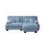 Canapé modulaire avec repose-pieds convertible Cloud-322255055-322255053-322255052