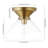 Abbott Glass Semi Flush Mount-967299571