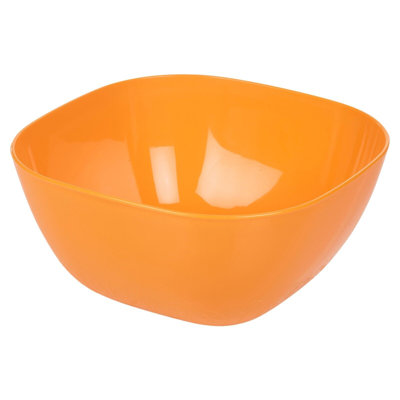 Large Durable Plastic Salad Serving Bowl Microwave Dishwasher Food Safe